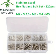 320pc Stainless Steel Nut Bolt
