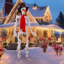 9 Pcs 12 Ft Skeleton Christmas