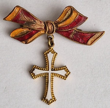 Vintage Masonic Red Cross of