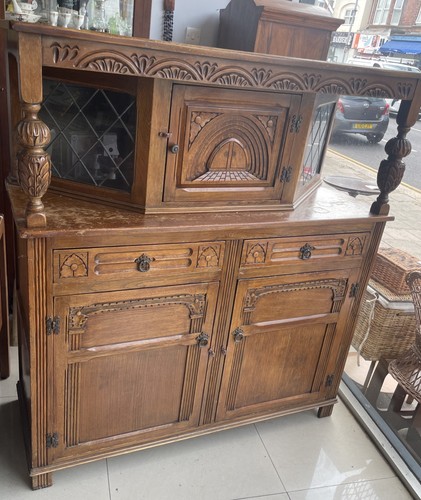 Vintage carved oak - vintage,