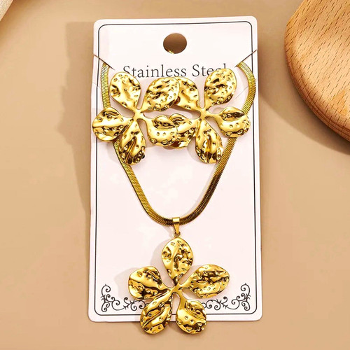 Gold tone stainless steel - gold,