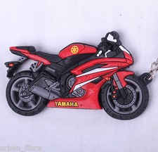 Yamaha R1 R6 Red Keyring