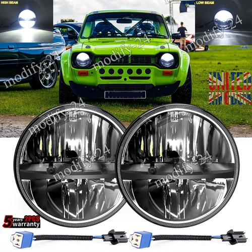 Pair inch round led - pair,
