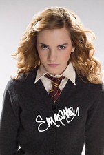 Emma Watson Signed Autograph