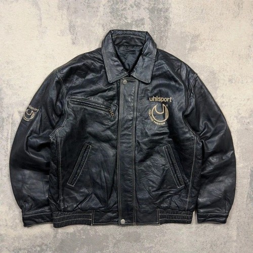 Vintage 90s uhlsport leather - 90s,