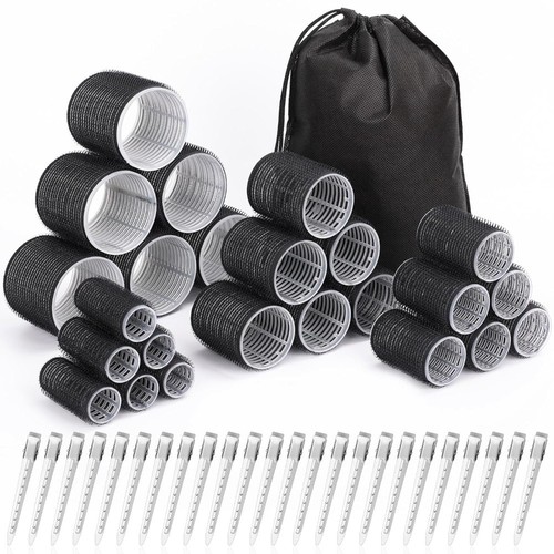 Hair curlers set with - set, 24