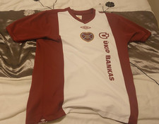 Heart of Midlothian Home replica football top medium 2010/11 (worn, see photos) 