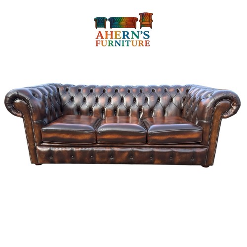 Vintage golden brown leather - vintage,
