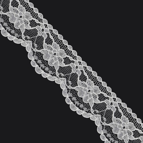 Cotton polyester lace trim - polyester,