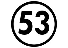 2x 30 cm race numbers Mini Beetle Porsche classic rally vintage motocross enduro