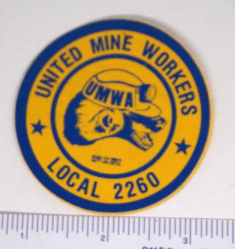 Coal mining sticker - sticker, united