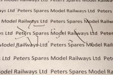 Dapol 113690 Class 35 N Gauge Hymek Handrail Set (Pk14)