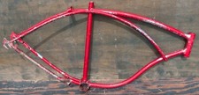 Vintage Red Schwinn Cruiser