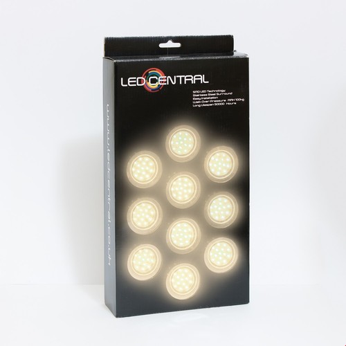 60mm warm white led - 10,