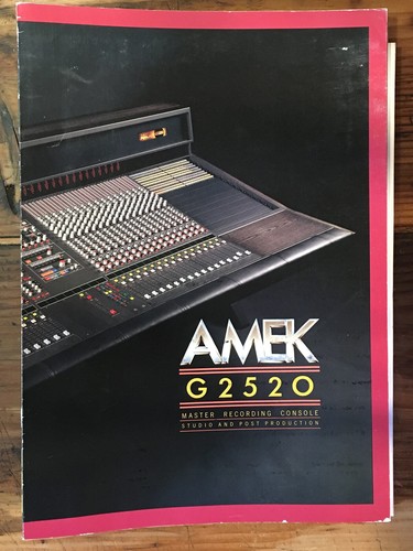 Amek g2520 2520 mixer 24pg - g2520,