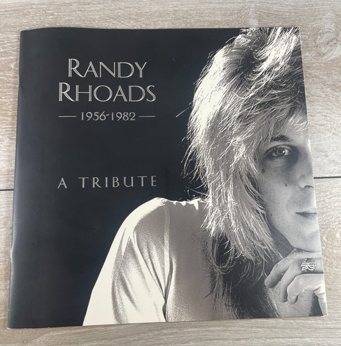 Randy rhoads tribute book - randy,