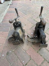 A pair of Woden 143B vintage flooring clamps