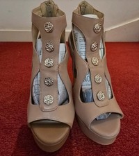GUESS Women's Beige Patent