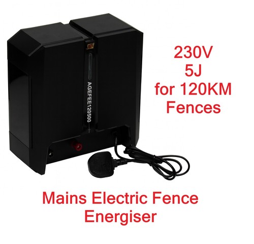 Mains electric fence energiser - electric,