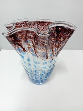 Vintage Hand Blown Glass Vase