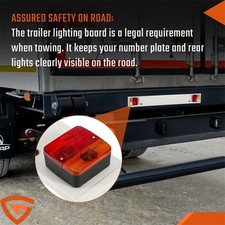 LIGHT BOARD for Caravans 12V
