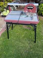 Rexon wet tile saw, Used and