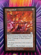 MTG Magic the Gathering - Dingus Staff