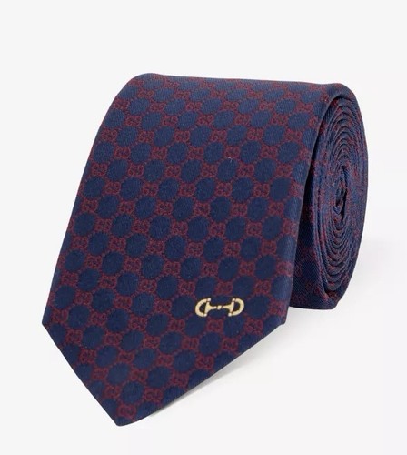 Gucci jacquard tie - tie, dark