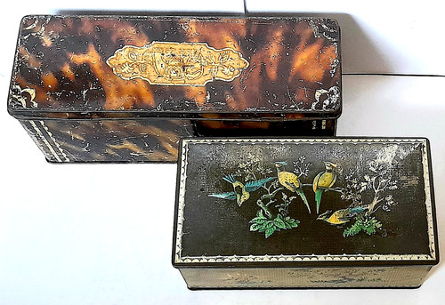 Two vintage tins restore - restore,
