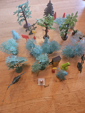 Scalextric Skot Car Racing Scenic Trees Cones Scenery Fuel Pump  Lot Accessories