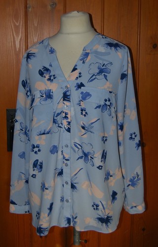 Ladies blue floral - tu,, blue,