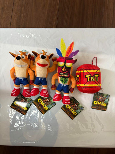 Crash bandicoot set mascot - crash, 4
