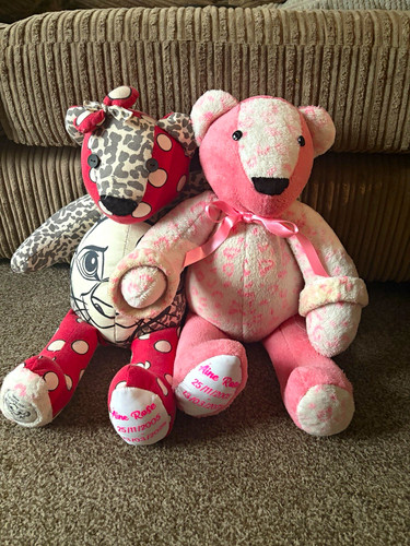 Handmade memory bear lot - lot, 2