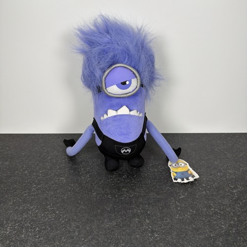 Minion evil purple plush toy - purple,