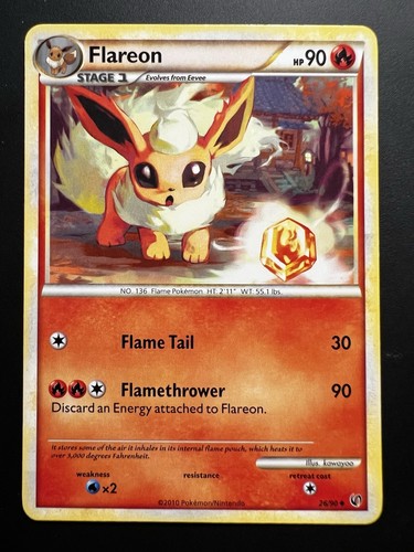 Pokémon tcg flareon undaunted - tcg,