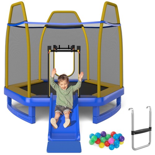 7ft kids trampoline toddler - trampoline,