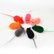 12 Pcs Plush Mouse Cat Toys