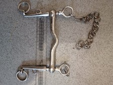 Curb Bit & Chain for Dressage Double Bridle 5.75 inch
