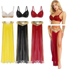 Women Beaded Sequined Bra Top