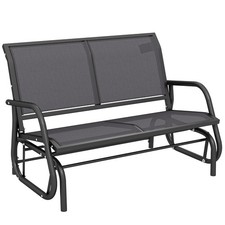 Outsunny 2-Person Patio Glider
