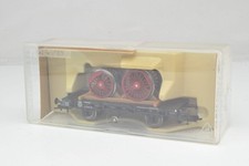 Fleischmann HO Gauge 965218 DB Flat Wagon w/ Train Wheel Load - Boxed