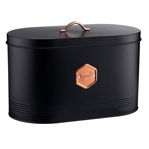 Bread bin labelled metal - bread,