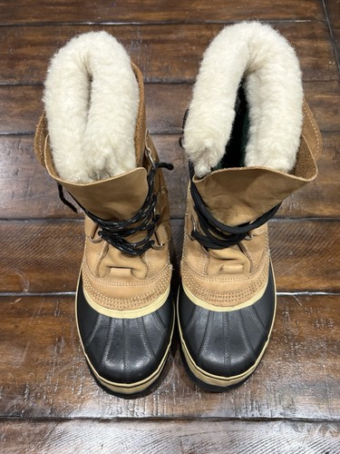 Men sorel caribou snow boot - caribou,