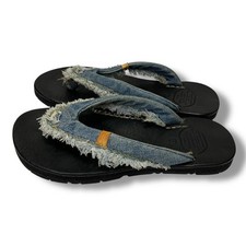 [S] Visvim Lama Sandals Denim