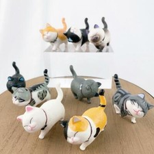 9 Pieces Lovely Cats Figures