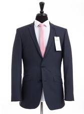 Mens Blue Suit Slim Fit Formal
