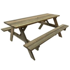 Tiptree Wooden Picnic Bench