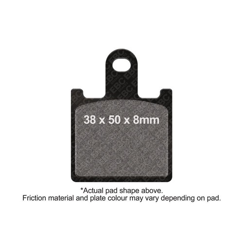 Ebc sintered street brake - sintered,