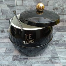 Vintage Ice Cubes Bucket &