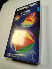 Memorex vhs video tape E-180 3